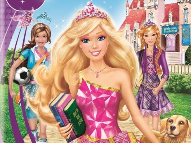 barbie e o castelo de madeira