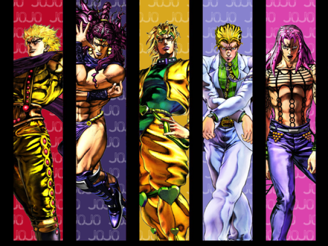 Você conhece os vilões de JoJo's Bizarre Adventure?(UPDATE)
