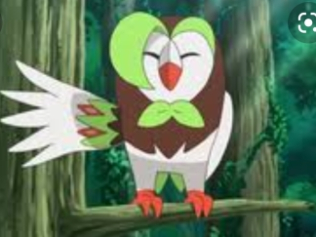 Dartrix🦉🍃(Tipo voador e grama)