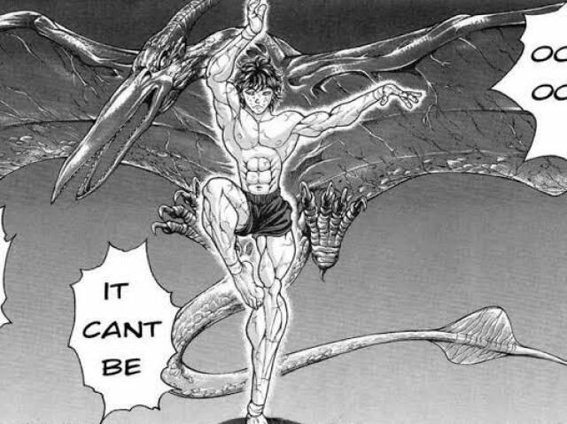 Estilo Pterodáctilo (Baki, O Campeão N°3)