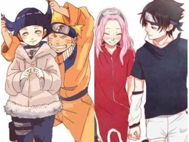 Não, Prefiro a Sakura com o Sasuke e a Hinata com o Naruto