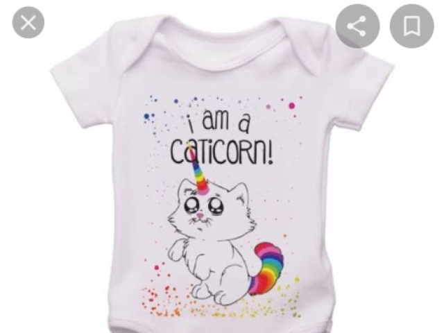 Essa de unicornio+ cat super criativa💝