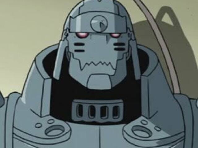 Alphonse Elric, o robô do Elric