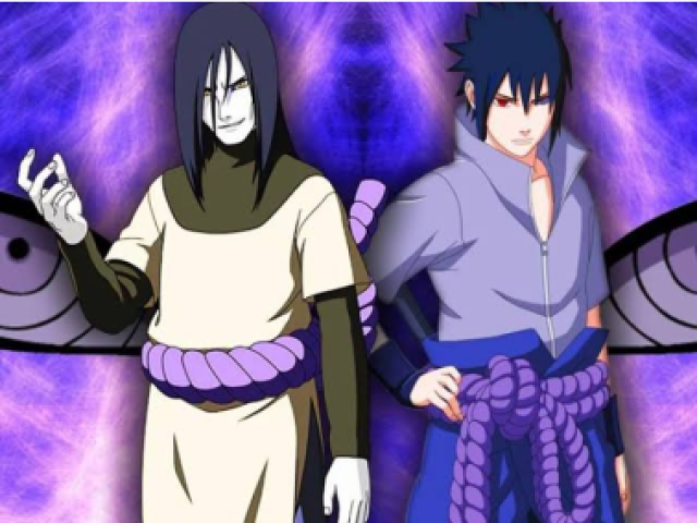 Sasuke e Orochimaru