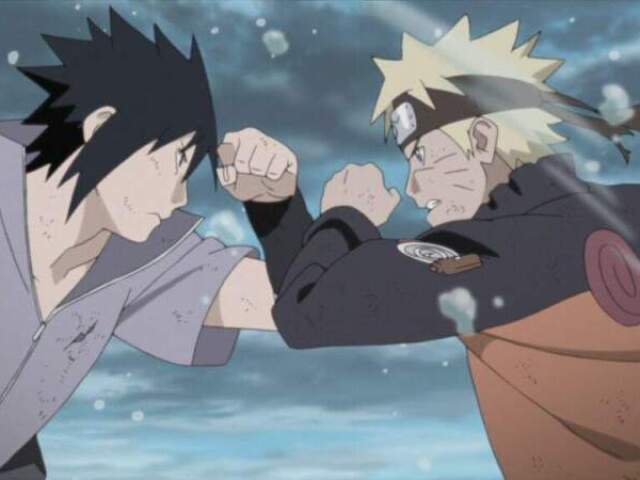 naruto vs sasuke após guerra ninja