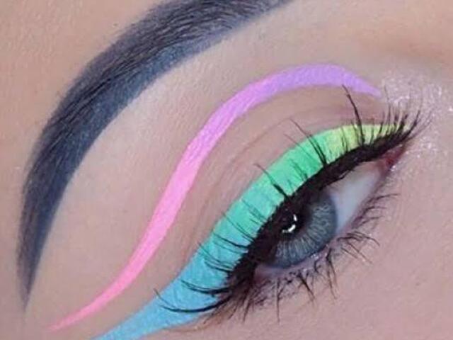 Um arco-íris seria bem bonito não é