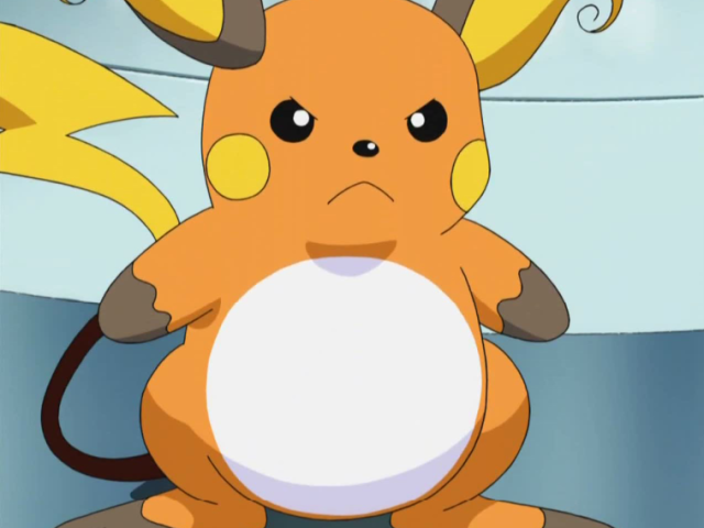 Você seria o Raichu!