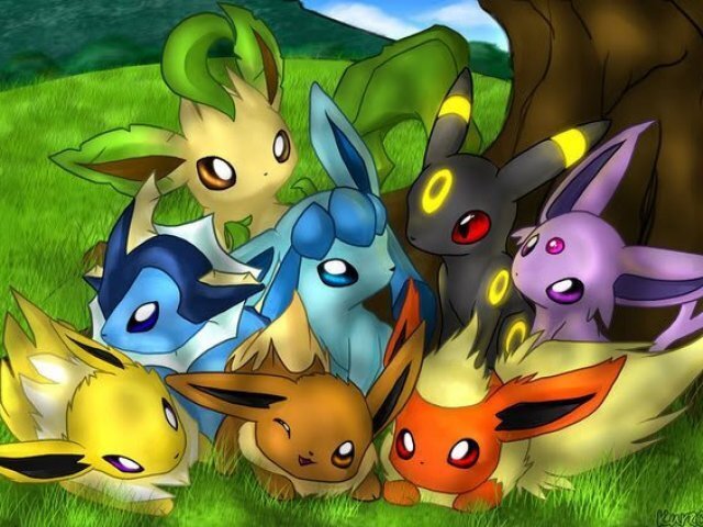 Qual evolução da eevee vc seria?