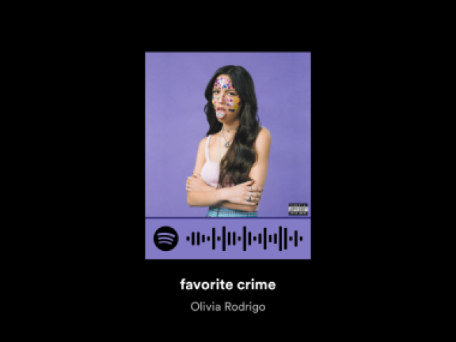 Favorite Crime - Olivia Rodrigo