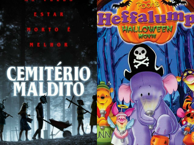 Cemitério Maldito/O Halloween de Pooh e o Efalante