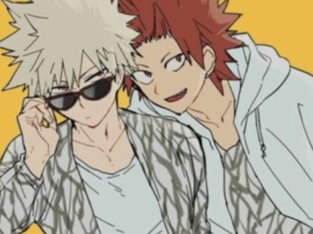 Kirishima e Bakugou