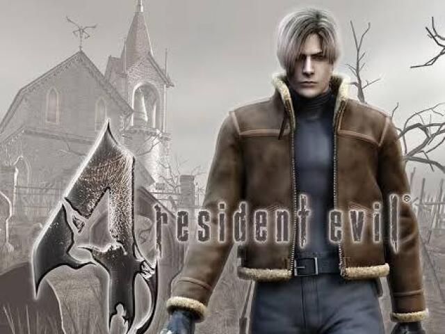 Resident evil 4
Obs:também amo...esse jogo.