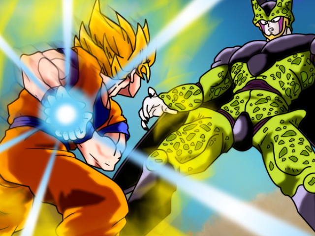 goku vs cell