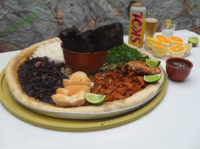 Pizza de feijoada