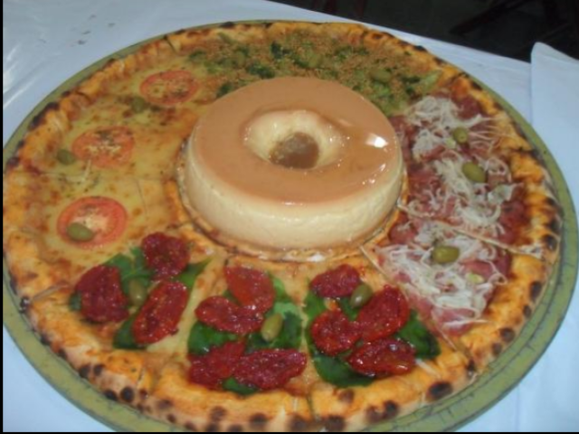 Pizza de pudim