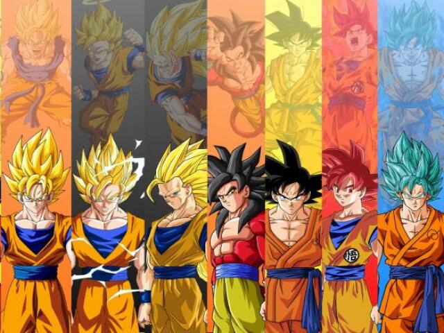 Transformações Saiyajin
