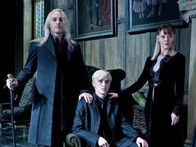 Da família Malfoy
( Narcisa, Draco, Lúcio )