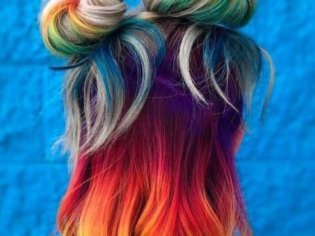 🌈De acordo com suas escolhas qual seria cor do seu cabelo?🌈