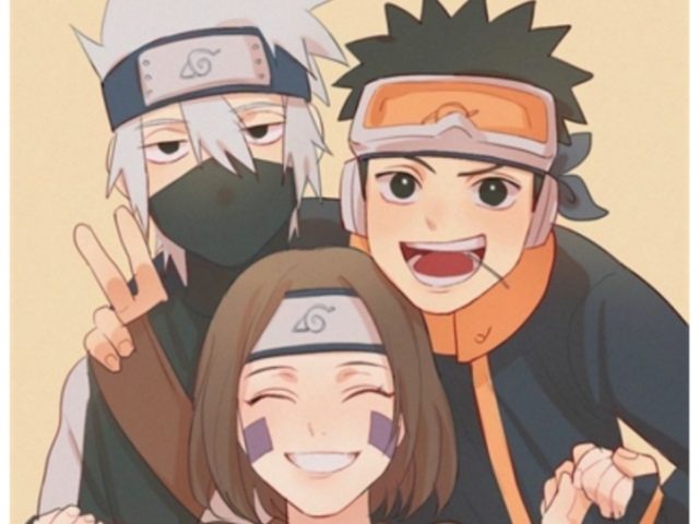 Obito,rin,Kakashi