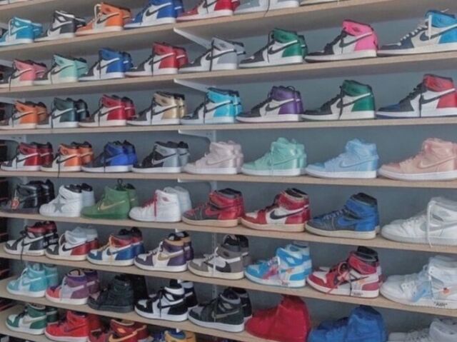 NIKE JORDAN ❤️🧡💛💚💙🖤💜💟