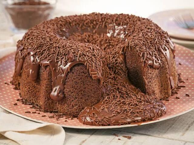 Bolo de chocolate