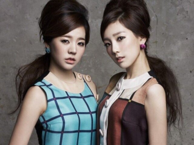 Taeyeon e Sunny- trio