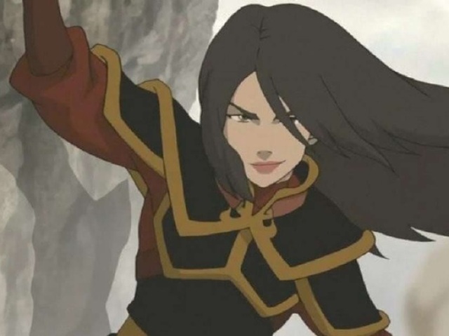 Azula (dissimulada, fora de controle, porém linda e caprichosa)