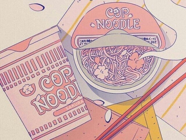 Miojo/Cop noodle, é maravilhoso <3