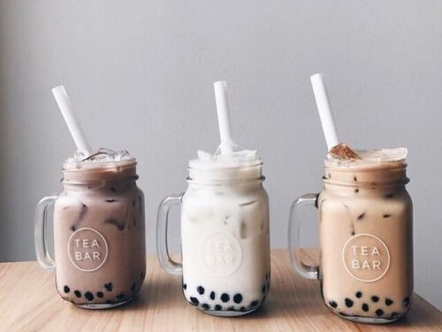 Bubble Tea em caneca, chique!