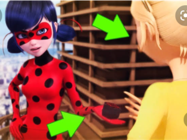 Ladybug deu o miraculous para ela