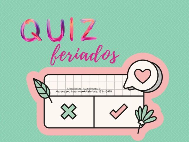 QUIZ DE FERIADOS