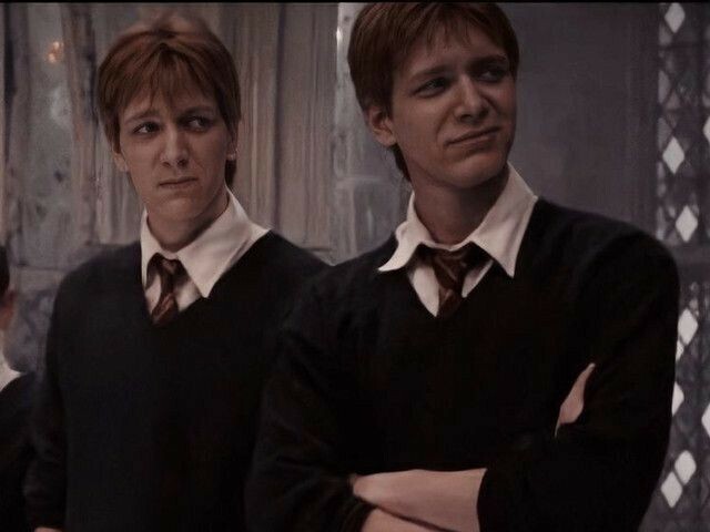 Fred e George🧡