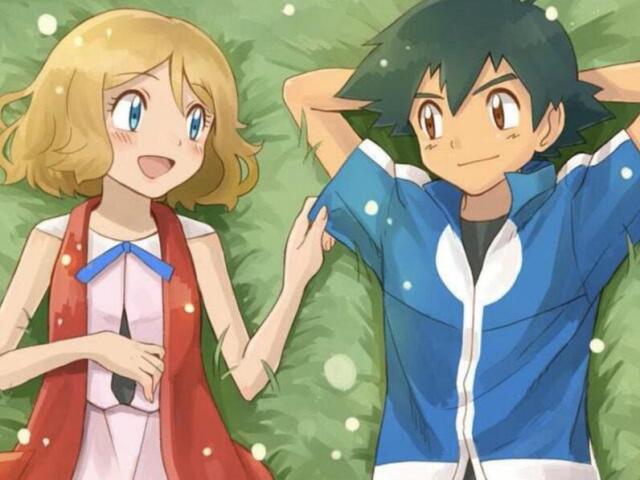 Ash e Serena!