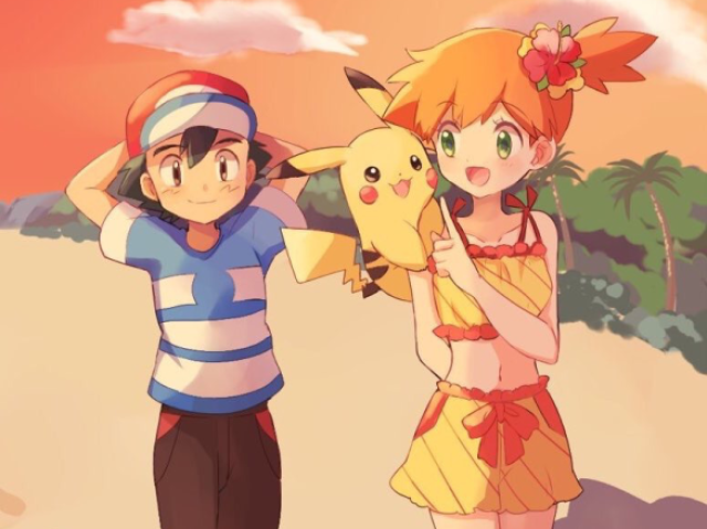 Ash e Misty!