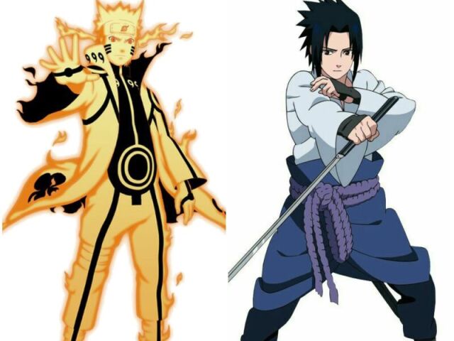 Naruto e Sasuke