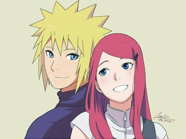 Minato e Kushina.