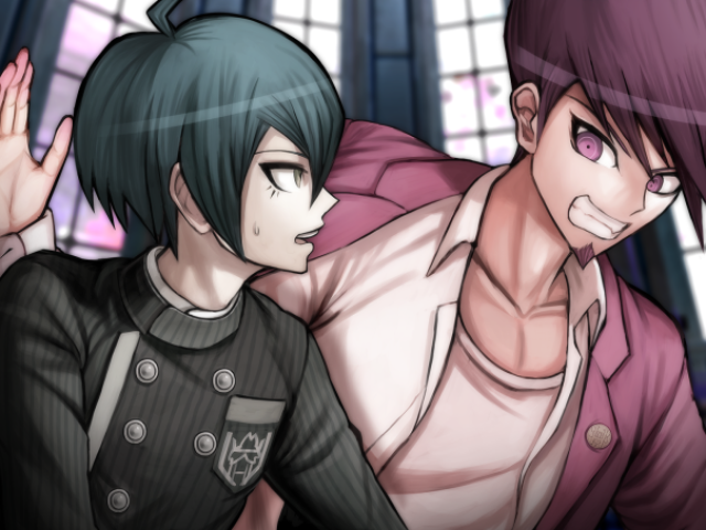 Kaito encorajando Shuichi