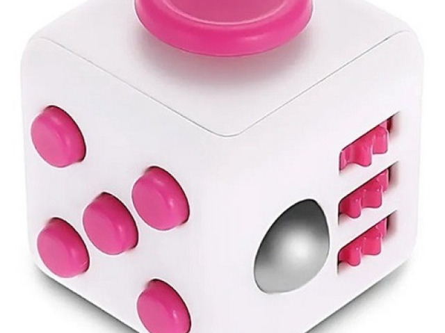 Fidget cube rosa