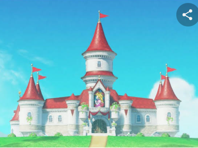 Mushroom Kingdom (Princess Peach Castle)