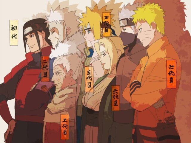 Naruto: Quem são os 7 Hokages do anime?