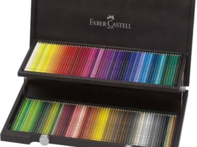 120 cores polychoromos faber castell