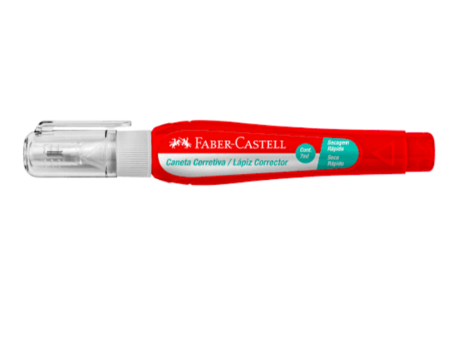 Corretivo em caneta Faber Castell