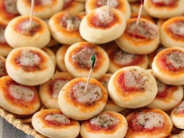 Mini pizza gourmet