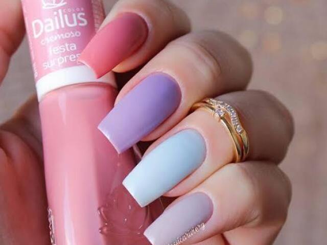 💜Unhas coloridas 💜