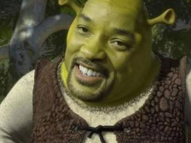 Um Shrek no pedaço