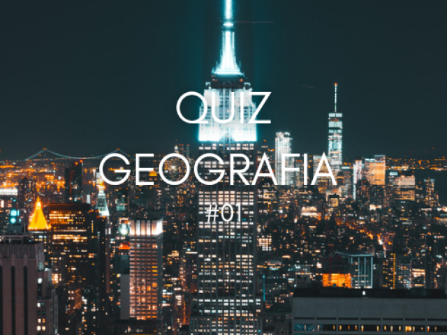 Qual o nível dos seus conhecimentos geográficos?