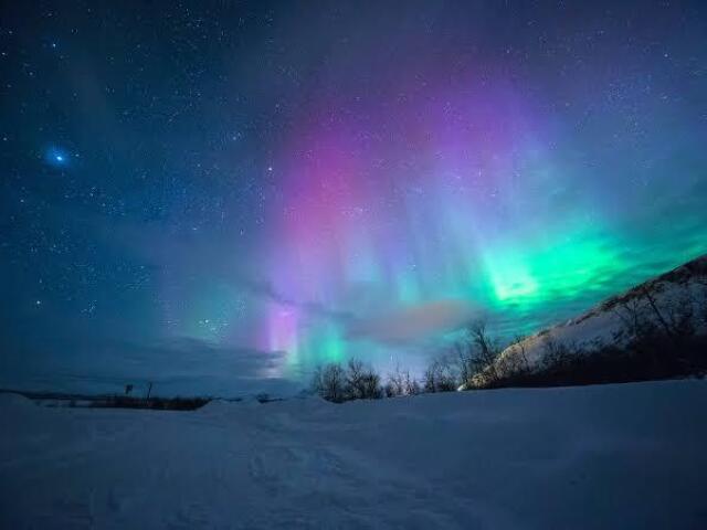 Aurora boreal/austral