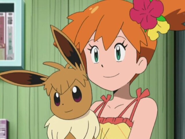 Misty.