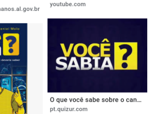 Você sabia