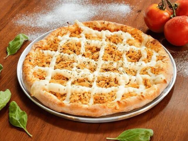 pizza de frango e catupiry